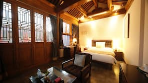 Down duvet, memory foam beds, minibar, in-room safe