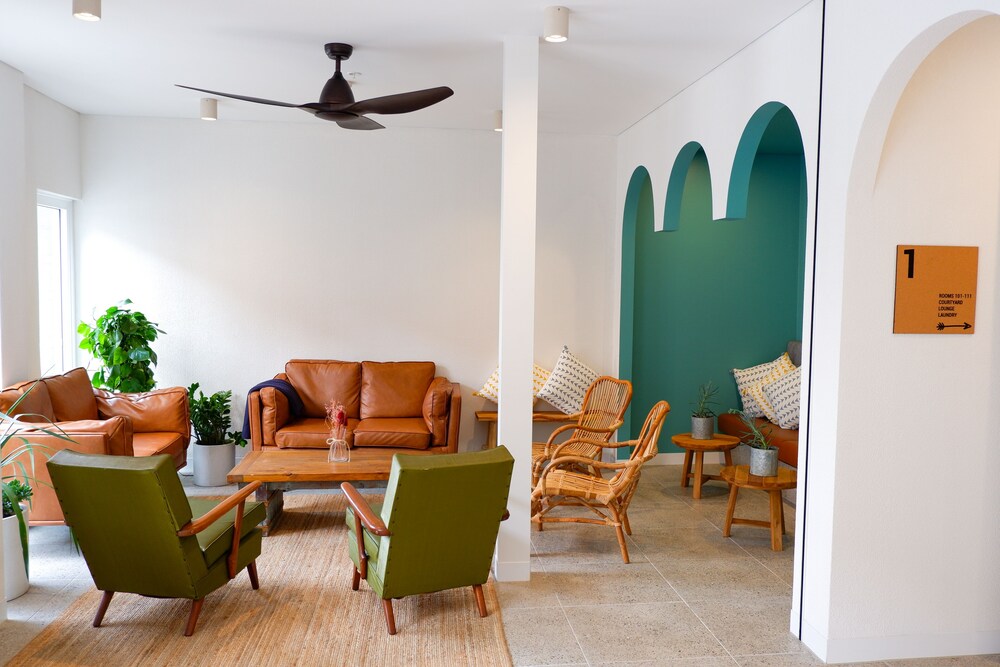 Lobby sitting area, Stoke Beach House