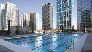 Indoor pool, seasonal outdoor pool, free cabanas, sun loungers