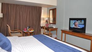Minibar, desk, blackout curtains, free cots/infant beds
