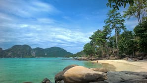 Privatstrand, Strandbar