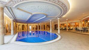 Indoor pool, outdoor pool