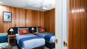 Blackout curtains, iron/ironing board, free WiFi