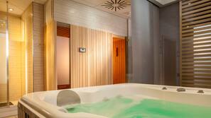 Bain à remous intérieur