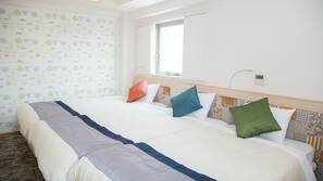 Desk, blackout drapes, iron/ironing board, free WiFi