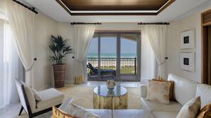 Premium bedding, minibar, in-room safe, desk