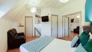 Iron/ironing board, cots/infant beds, free WiFi