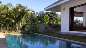 Indoor pool, outdoor pool