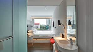 In-room safe, desk, blackout curtains, soundproofing
