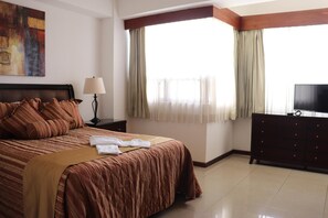 In-room safe, desk, blackout drapes, iron/ironing board