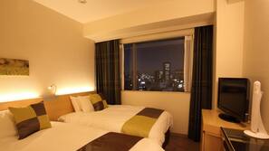 In-room safe, desk, blackout curtains, iron/ironing board