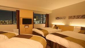 In-room safe, desk, blackout curtains, iron/ironing board