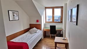 Desk, blackout drapes, free WiFi, linens