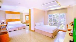 In-room safe, desk, free WiFi, linens