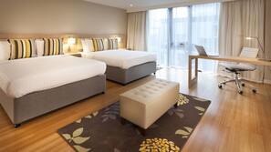 In-room safe, desk, blackout curtains, iron/ironing board