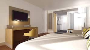 In-room safe, desk, blackout curtains, iron/ironing board