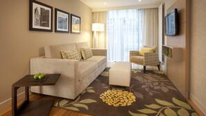 In-room safe, desk, blackout curtains, iron/ironing board