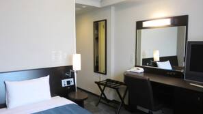 In-room safe, desk