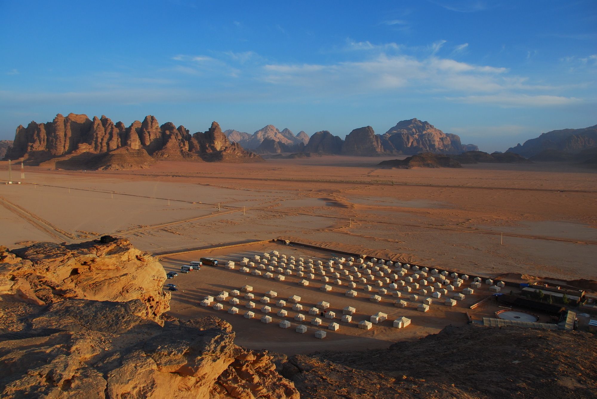 Jabal Rum Camp in Wadi Rum, Jordan