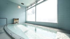 Indoor spa bath