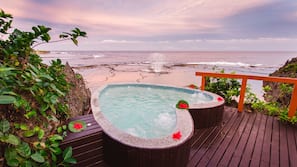 2 outdoor pools, pool umbrellas, pool loungers