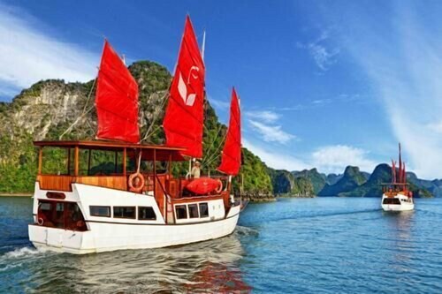 Situated in Ha Long, this hotel is within a 10-minute walk of Tuan Chau Beach and Dolphin Club. Tuan Chau Amphitheater and Thien Cung Cave are also within 2 mi (3 km).  High-speed InternetSwimming pool