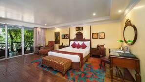 Free minibar, in-room safe, individually decorated