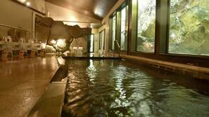 Indoor spa bath