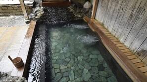 Indoor spa bath