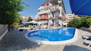 Seasonal outdoor pool