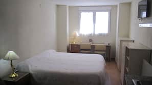 Down comforters, desk, iron/ironing board, cribs/infant beds