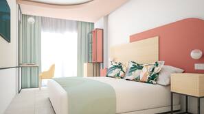Cunas o camas infantiles gratuitas, wifi gratis, ropa de cama