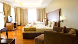 Premium bedding, in-room safe, individually furnished, desk
