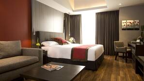 In-room safe, desk, iron/ironing board, rollaway beds