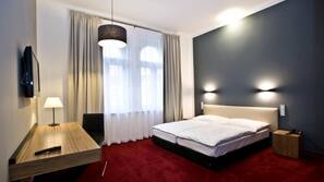Minibar, in-room safe, desk, blackout drapes