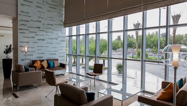 Lobby seating area