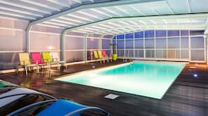 Piscine couverte, piscine extérieure
