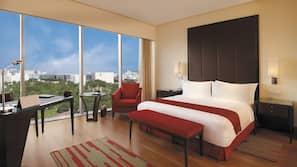 Premium bedding, pillow top beds, minibar, in-room safe