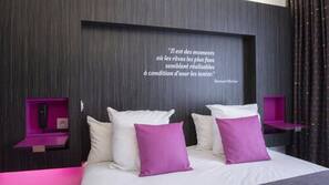 Literie de qualité supérieure, décoration personnalisée