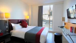 In-room safe, desk, blackout curtains, iron/ironing board