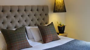 Premium bedding, pillowtop beds, free minibar items