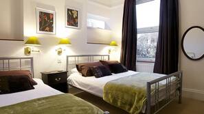 Premium bedding, iron/ironing board, free WiFi, linens