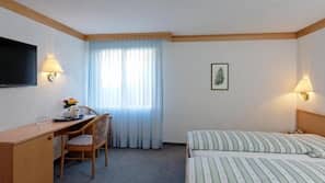 In-room safe, desk, free cribs/infant beds, rollaway beds
