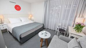 In-room safe, desk, cribs/infant beds, free WiFi