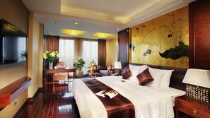 Premium bedding, minibar, in-room safe, individually decorated