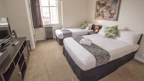 In-room safe, free WiFi, linens