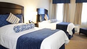 Roupas de cama premium, edredons de pluma, camas com colchões pillow-top
