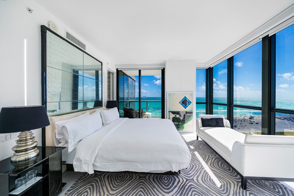 Oceanfront Cool Corner 2 Bedroom Suite At The W South Beach