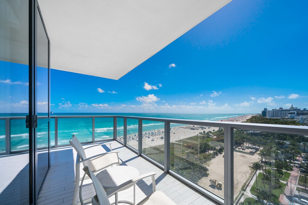 Oceanfront Cool Corner 2 Bedroom Suite At The W South Beach