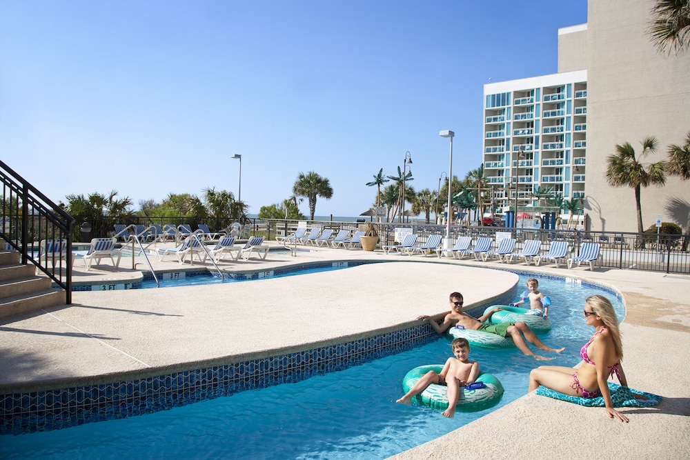 Outdoor pool, Ocean Escape Condos by Landmark Resort